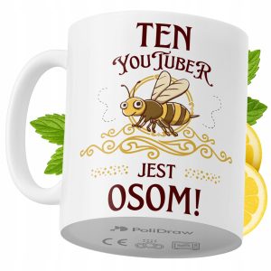 Kubek Dla YouTubera na Prezent z Nadrukiem ze Zdjęciem 330 ml PoliDraw 969407 Kubek Dla YouTubera na Prezent z Nadrukiem ze Zdjęciem 330 ml PoliDraw 969407