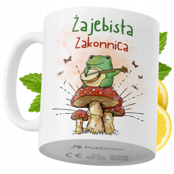 Kubek Dla Zakonnicy na Prezent z Nadrukiem ze Zdjęciem 330 ml PoliDraw 969245