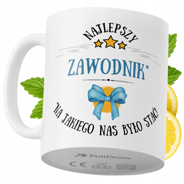 Kubek Dla Zawodnika na Prezent z Nadrukiem ze Zdjęciem 330 ml PoliDraw 968418