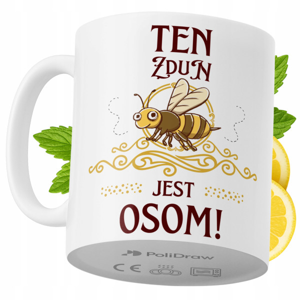 Kubek Dla Zduna na Prezent z Nadrukiem ze Zdjęciem 330 ml PoliDraw 967721