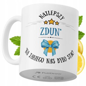 Kubek Dla Zduna na Prezent z Nadrukiem ze Zdjęciem 330 ml PoliDraw 967726 Kubek Dla Zduna na Prezent z Nadrukiem ze Zdjęciem 330 ml PoliDraw 967726
