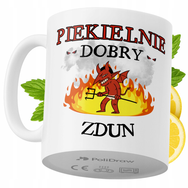 Kubek Dla Zduna na Prezent z Nadrukiem ze Zdjęciem 330 ml PoliDraw 967814