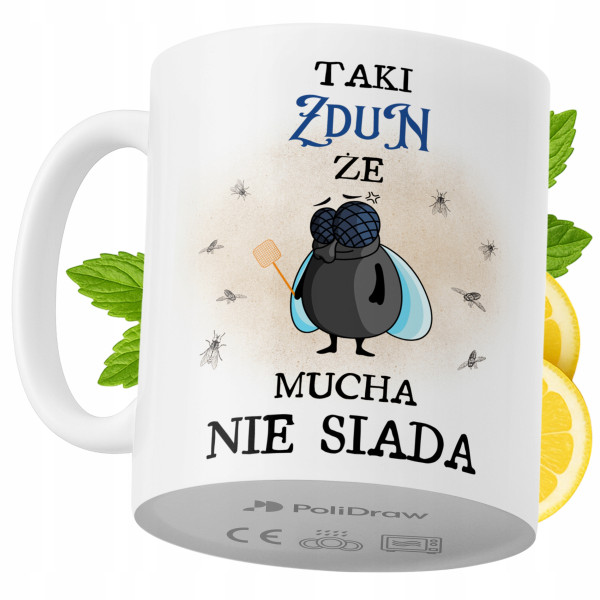 Kubek Dla Zduna na Prezent z Nadrukiem ze Zdjęciem 330 ml PoliDraw 968512