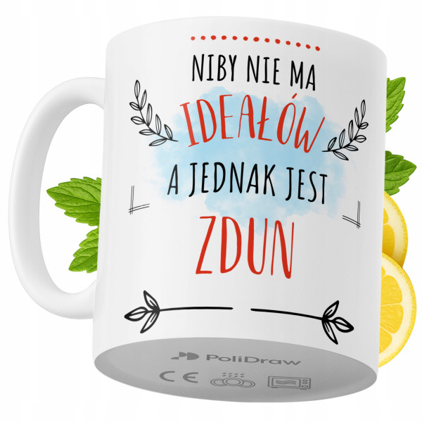 Kubek Dla Zduna na Prezent z Nadrukiem ze Zdjęciem 330 ml PoliDraw 968735