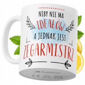 Kubek Dla Zegarmistrza na Prezent z Nadrukiem ze Zdjęciem 330 ml PoliDraw 969190 Kubek Dla Zegarmistrza na Prezent z Nadrukiem ze Zdjęciem 330 ml PoliDraw 969190