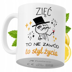 Kubek Dla Zięcia na Prezent z Nadrukiem ze Zdjęciem 330 ml PoliDraw 969444 Kubek Dla Zięcia na Prezent z Nadrukiem ze Zdjęciem 330 ml PoliDraw 969444