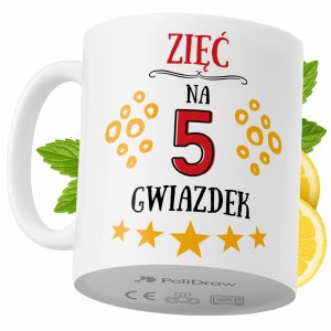 Kubek Dla Zięcia na Prezent z Nadrukiem ze Zdjęciem 330 ml PoliDraw 967541 Kubek Dla Zięcia na Prezent z Nadrukiem ze Zdjęciem 330 ml PoliDraw 967541