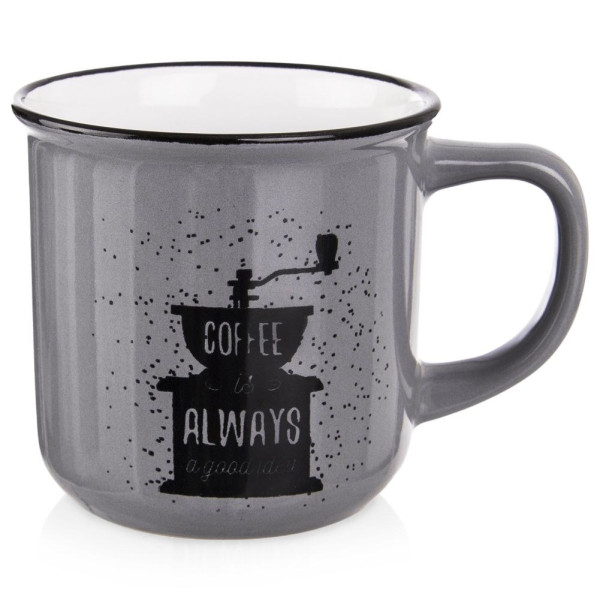 Kubek do kawy ziół napojów ceramiczny 370 ml 177771