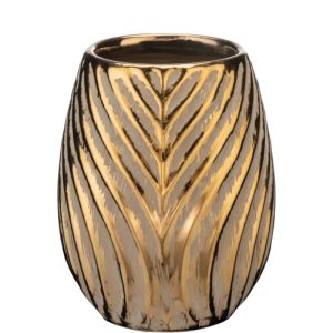 Kubek łazienkowy ceramiczny złoty Felce 330 ml 230294 Kubek łazienkowy ceramiczny złoty Felce 330 ml 230294