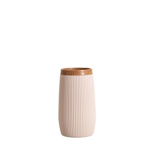 Kubek łazienkowy DIALL beżowy 6,5×6,5×12 cm HOMLA 1037731 Kubek łazienkowy DIALL beżowy 6,5×6,5×12 cm HOMLA 1037731