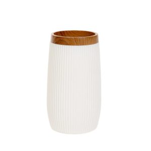 Kubek łazienkowy DIALL biały 6,5×6,5×12 cm HOMLA 1037740 Kubek łazienkowy DIALL biały 6,5×6,5×12 cm HOMLA 1037740