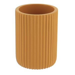 Kubek Łazienkowy Issard Mustard 200 ml Nowoczesny Poliresing 668941 Kubek Łazienkowy Issard Mustard 200 ml Nowoczesny Poliresing 668941