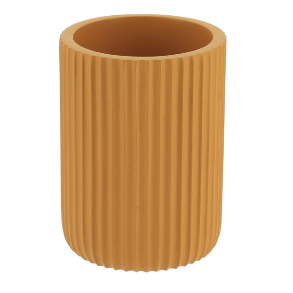 Kubek Łazienkowy Issard Mustard 200 ml Nowoczesny Poliresing 668941