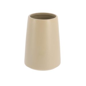 Kubek Łazienkowy Kamionka Silipo Beżowy Nowoczesny 400ml Taupe 668940 Kubek Łazienkowy Kamionka Silipo Beżowy Nowoczesny 400ml Taupe 668940