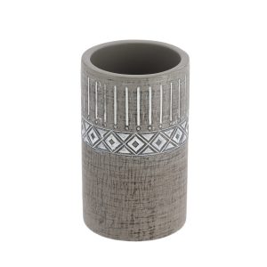 Kubek łazienkowy Klass na szczoteczki Szary Cementowy 200 ml 669232 Kubek łazienkowy Klass na szczoteczki Szary Cementowy 200 ml 669232