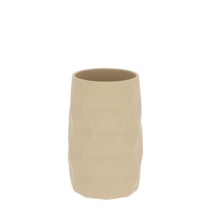 Kubek łazienkowy Lorantos beżowo-złoty 250 ml Glamour 668931 Kubek łazienkowy Lorantos beżowo-złoty 250 ml Glamour 668931