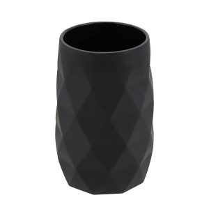 Kubek Łazienkowy na Szczoteczki Lorantos Czarny 300 ml Nowoczesny 668947 Kubek Łazienkowy na Szczoteczki Lorantos Czarny 300 ml Nowoczesny 668947