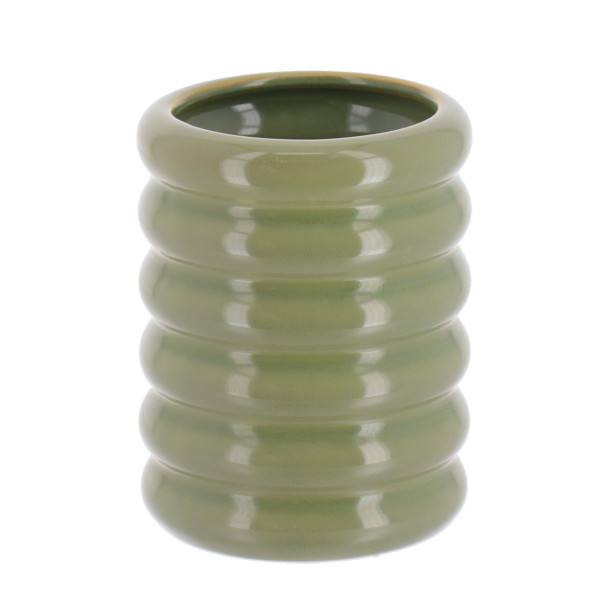 Kubek łazienkowy Olive ceramiczny zielony 350 ml 840649