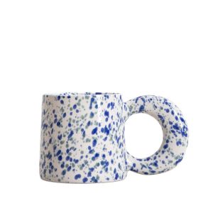 Kubek MORNE nakrapiany granatowy 0,3 l HOMLA 960079 Kubek MORNE nakrapiany granatowy 0,3 l HOMLA 960079