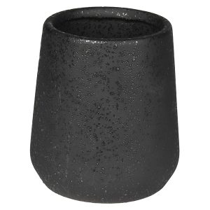 Kubek na szczoteczki do zębów ceramiczny Teer czarny 47145 Kubek na szczoteczki do zębów ceramiczny Teer czarny 47145