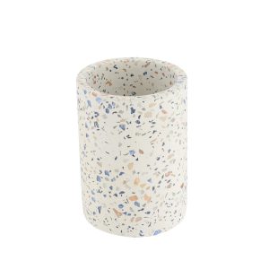 Kubek na szczoteczki terrazzo lastryko, ø 7,4 cm 937560 Kubek na szczoteczki terrazzo lastryko, ø 7,4 cm 937560