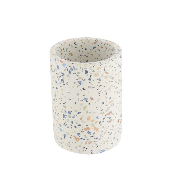 Kubek na szczoteczki terrazzo lastryko, ø 7,4 cm 937560