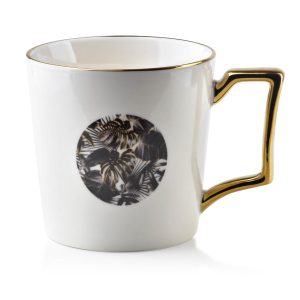 Kubek porcelanowy 400ml JUNGLE 245742 Kubek porcelanowy 400ml JUNGLE 245742
