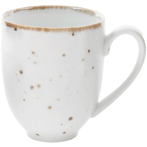 Kubek porcelanowy Cottage White 400 ml biały 46345