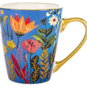 Kubek porcelanowy Flower Blue 300 ml 938497