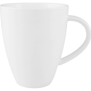 Kubek porcelanowy Kubiko Fala 400 ml biały 38499