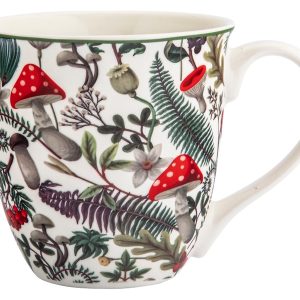 Kubek porcelanowy NBC Muchomory 630 ml biały 801188 Kubek porcelanowy NBC Muchomory 630 ml biały 801188