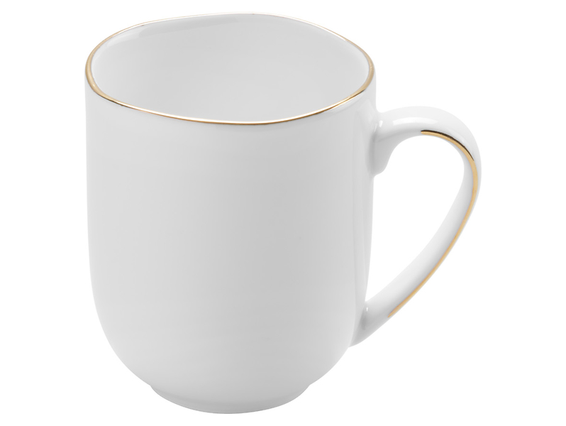Kubek porcelanowy Onix 350 ml biały 702036