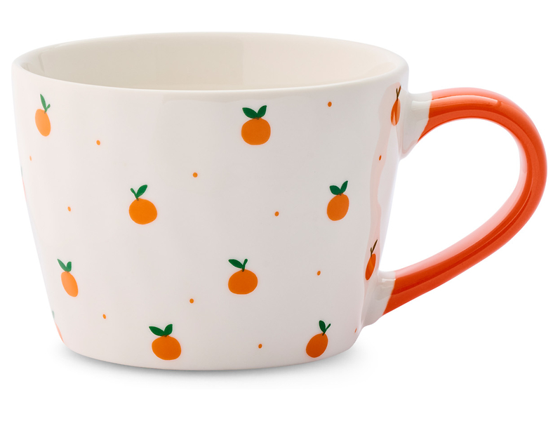 Kubek porcelanowy Tutti pomarańcza 390 ml 977686