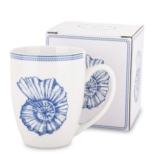 Kubek porcelanowy w pudełku 350 ml NAGAT – muszla 723363 Kubek porcelanowy w pudełku 350 ml NAGAT – muszla 723363