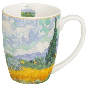 Kubek porcelanowy Wheat Field Van Gogh 360 ml opakowanie prezentowe 841205 Kubek porcelanowy Wheat Field Van Gogh 360 ml opakowanie prezentowe 841205