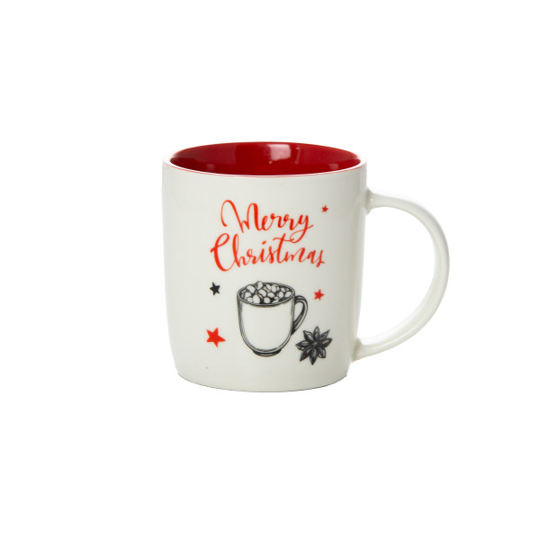 Kubek Świąteczny Ceramiczny Boże Narodzenie 370 Ml Filiżanka 360319