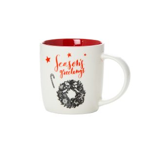 Kubek Świąteczny Ceramiczny Boże Narodzenie 370 Ml Stroik 360323 Kubek Świąteczny Ceramiczny Boże Narodzenie 370 Ml Stroik 360323