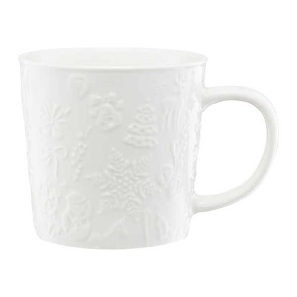 Kubek świąteczny Frosty 380 ml biały AMBITION 823189