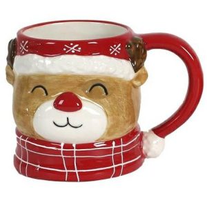 Kubek świąteczny Renifer 300 ml ceramiczny 379352 Kubek świąteczny Renifer 300 ml ceramiczny 379352