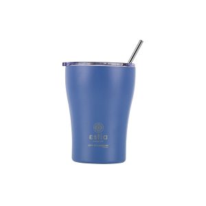 Kubek termiczny 350 ml Denim Blue niebieski stalowy 1036177 Kubek termiczny 350 ml Denim Blue niebieski stalowy 1036177