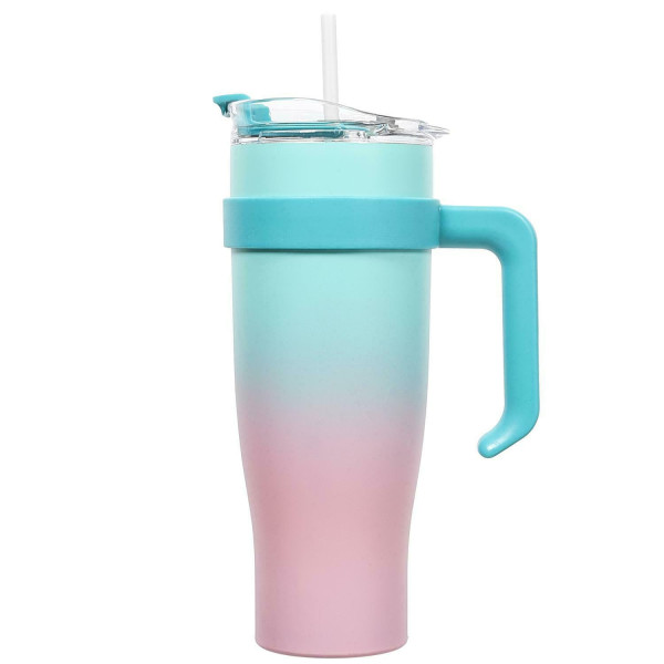 Kubek termiczny miami tie-dye 1,2l niebieski/różowy 718370