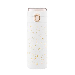 Kubek termiczny na kawę Royal Marble 350 ml biały AMBITION 458916