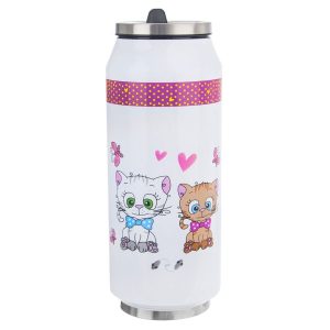 Kubek termiczny termos bidon PUSZKA 400 ml 155849 Kubek termiczny termos bidon PUSZKA 400 ml 155849