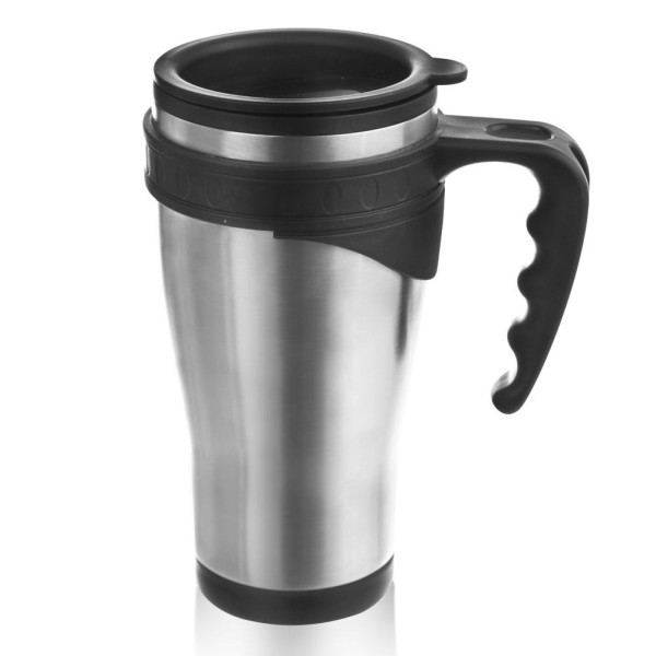Kubek termiczny z uchwytem stalowy termos szczelny 450 ml 155855