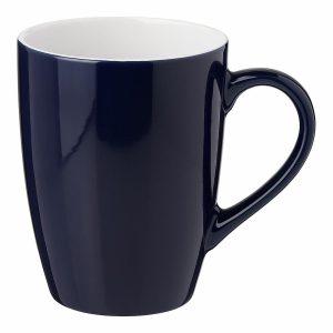 Kubek z kamionki Colorama Blue 380 ml granatowy połysk klasyczny do kawy 1064554 Kubek z kamionki Colorama Blue 380 ml granatowy połysk klasyczny do kawy 1064554
