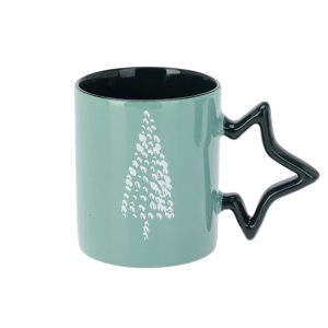Kubek Z Uchem Świąteczny 380 Ml Porcelanowy Zimowy Świąteczny 802589 Kubek Z Uchem Świąteczny 380 Ml Porcelanowy Zimowy Świąteczny 802589