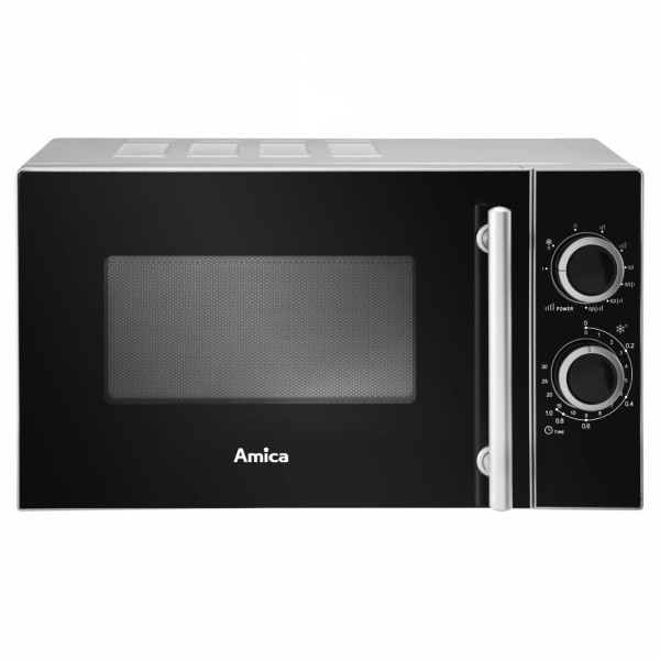 Kuchenka mikrofalowa wolnostojąca Amica AMGF20M1GS czarna 700W 20L 870462