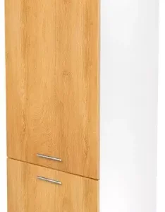 Kuchenna szafka do zabudowy lodówki dąb miodowy – Xynix 638517 Kuchenna szafka do zabudowy lodówki dąb miodowy – Xynix 638517