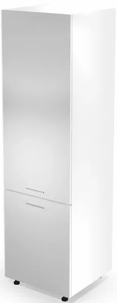 Kuchenna szafka do zabudowy lodówki Limoti 14X - biały połysk 638504