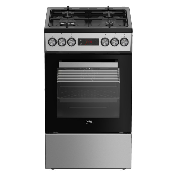 Kuchnia gazowo-elektryczna BEKO FSM52332DXDT srebrna 50 cm 948126
